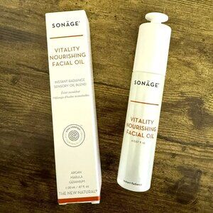 Sonage Vitality Nourishing Facial Oil Full Size Hydration Glow Without Grease